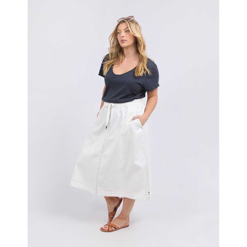 ELM Greta Denim Skirt image number 3